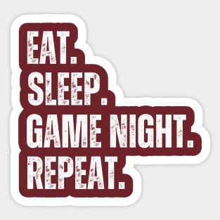 Game Night Sticker